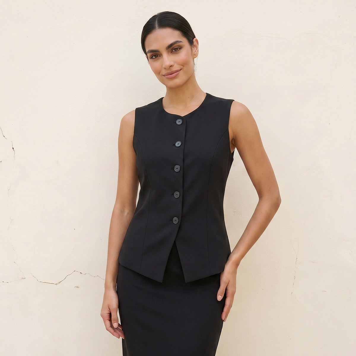 معطف قصير من سبلاش سمارت-women-winterwear-coatsandjackets-waistcoats-image-1