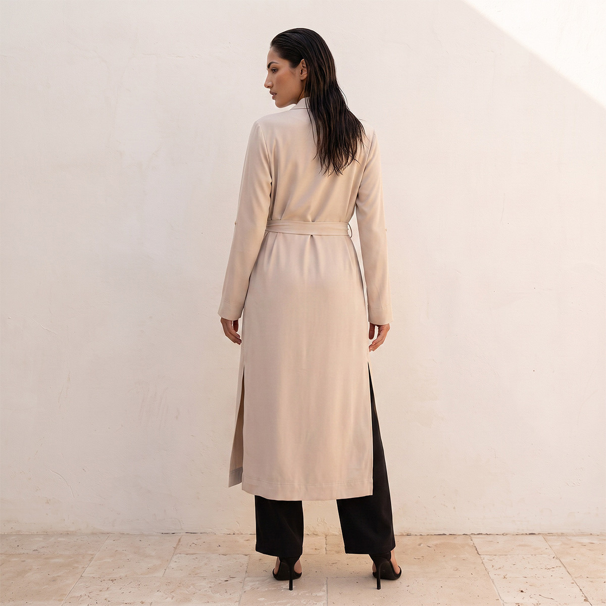 معطف طويل مع حزام من سبلاش سمارت-women-clothing-shirtsandblouses-blouses-image-5