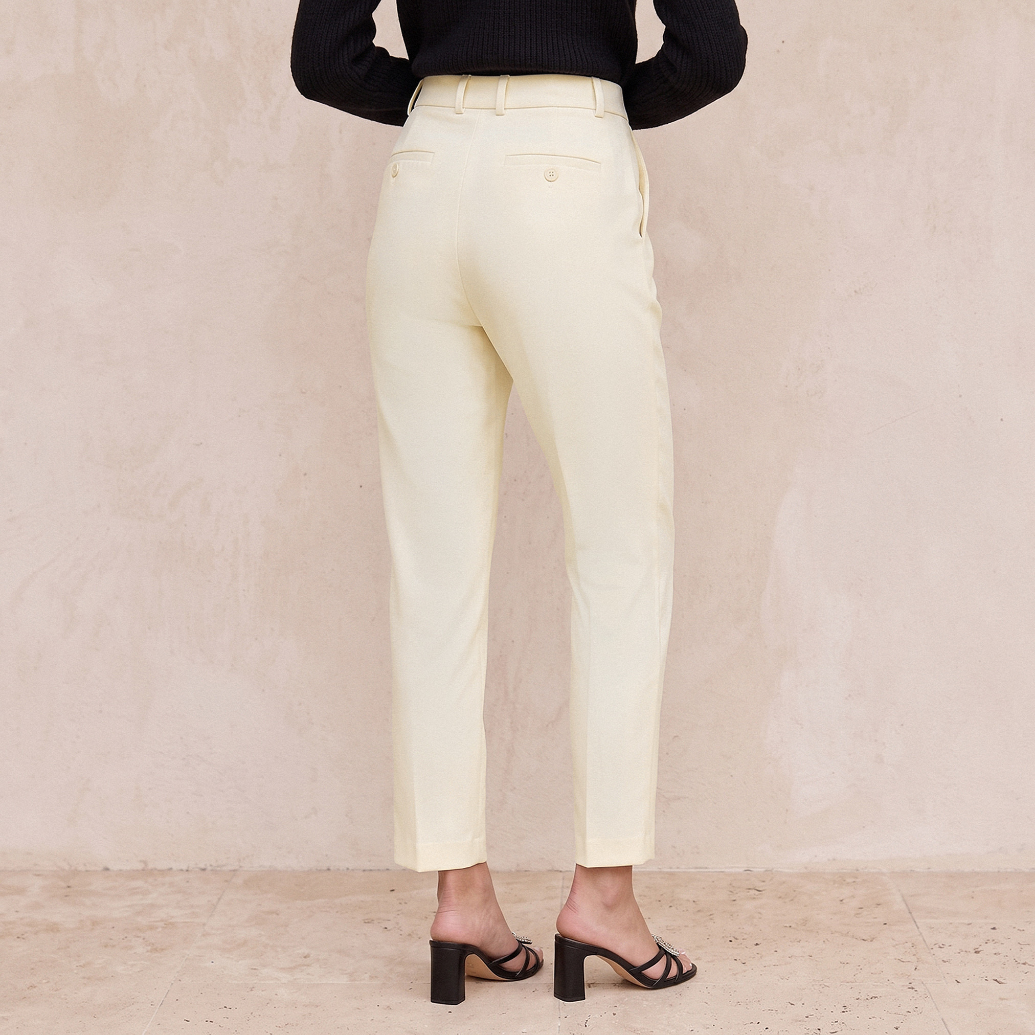 بنطلون بقصة ضيقة وجيوب من سمارت من سبلاش-women-clothing-trousers-image-3