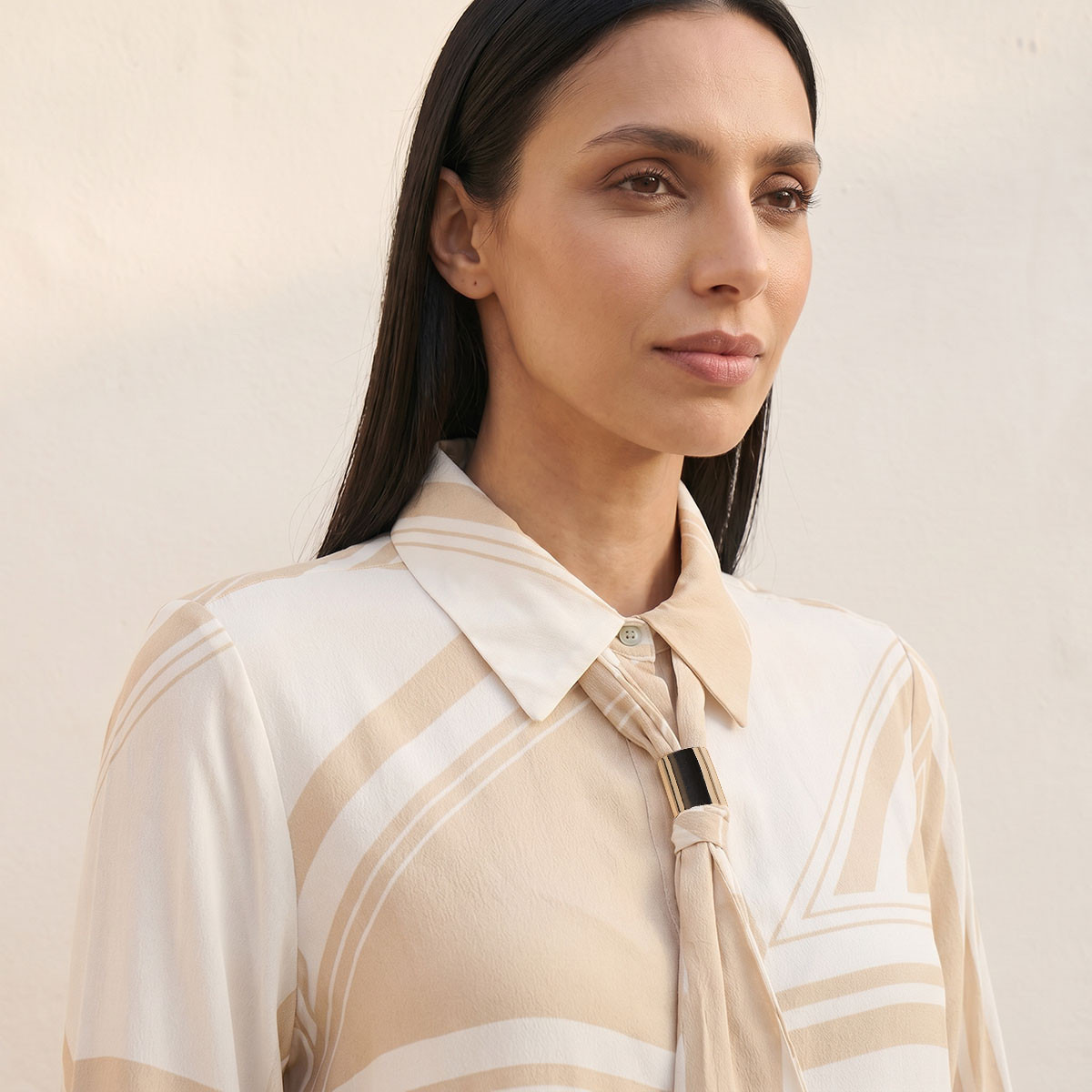 قميص بربطة عنق من سبلاش سمارت-women-clothing-shirtsandblouses-shirts-image-6