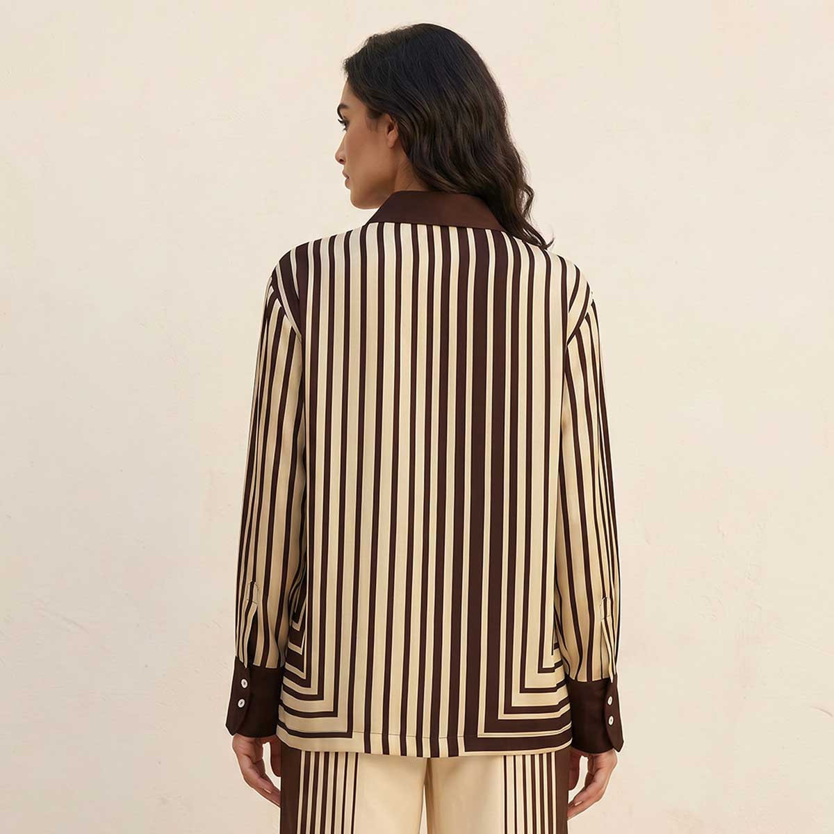 قميص مقلم من سبلاش سمارت-women-clothing-shirtsandblouses-shirts-image-4