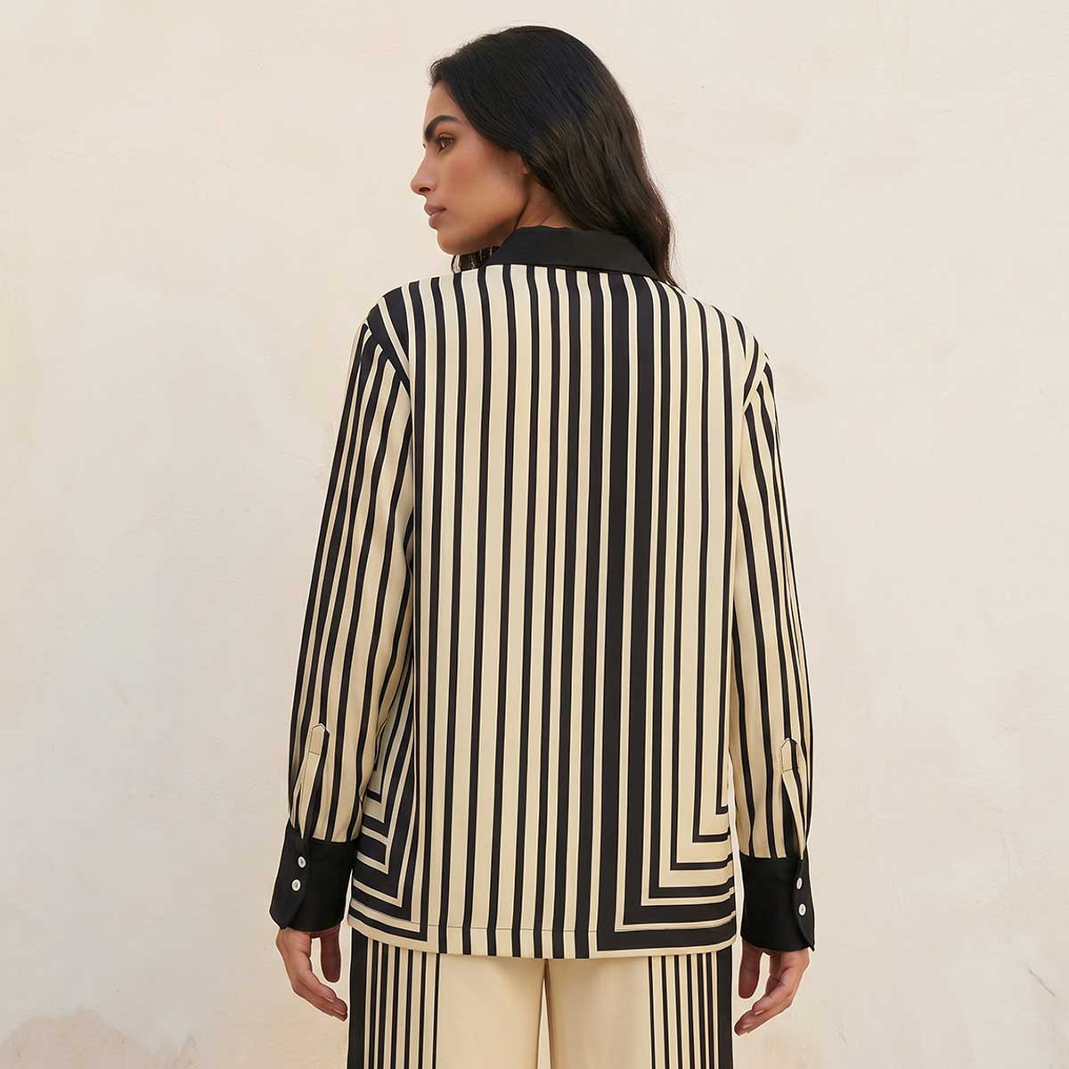 قميص مقلم من سبلاش سمارت-women-clothing-shirtsandblouses-shirts-image-4