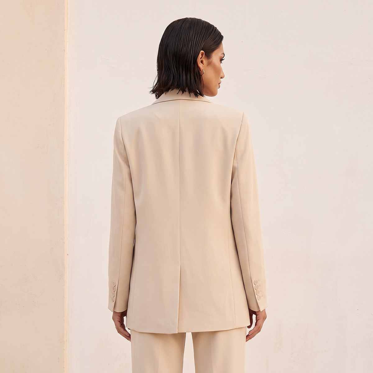 بليزر بياقة مطوية من سبلاش سمارت-women-clothing-coatsandjackets-blazers-image-3