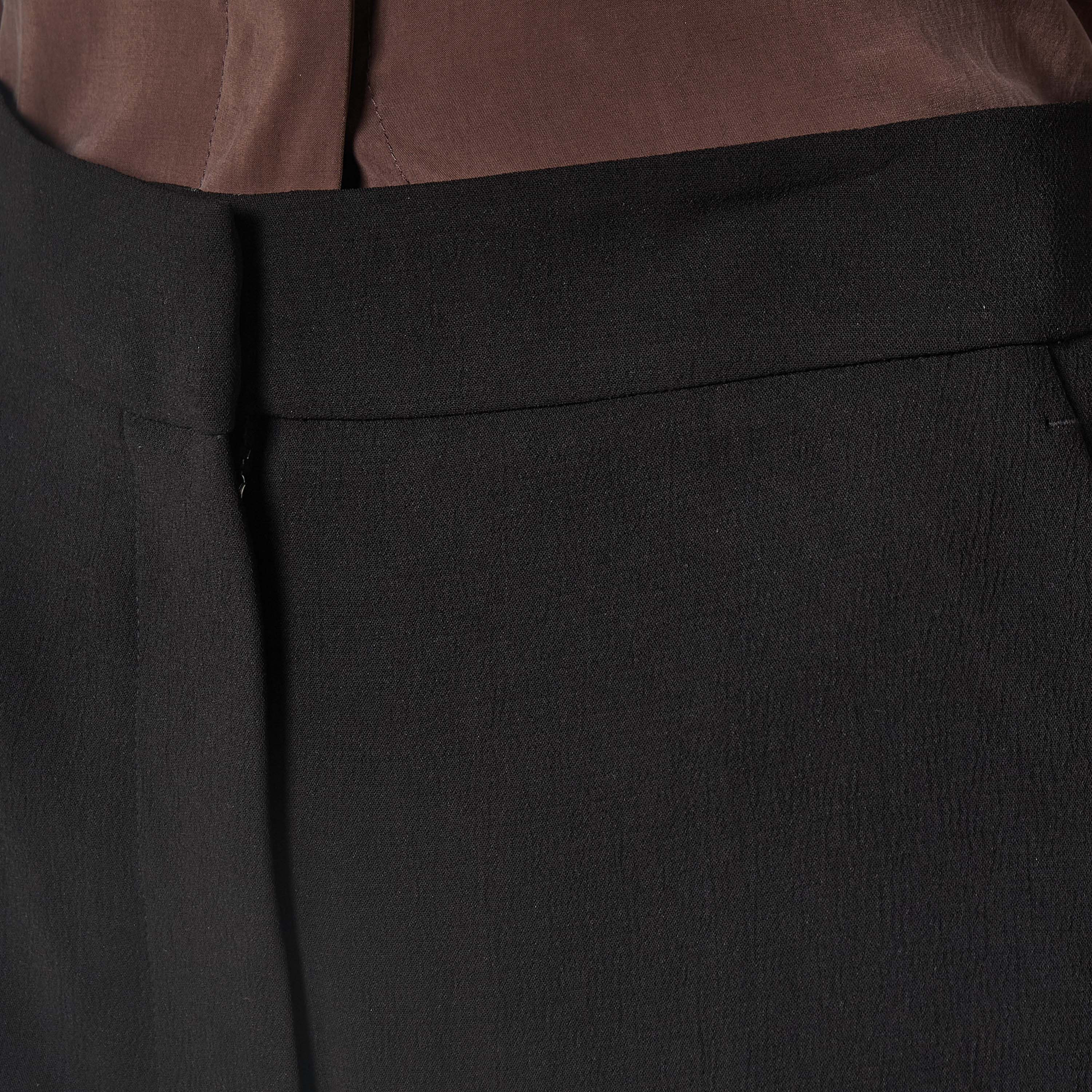 Splash Smart Straight Fit Elasticated Waist Trousers-women-clothing-trousers-image-2