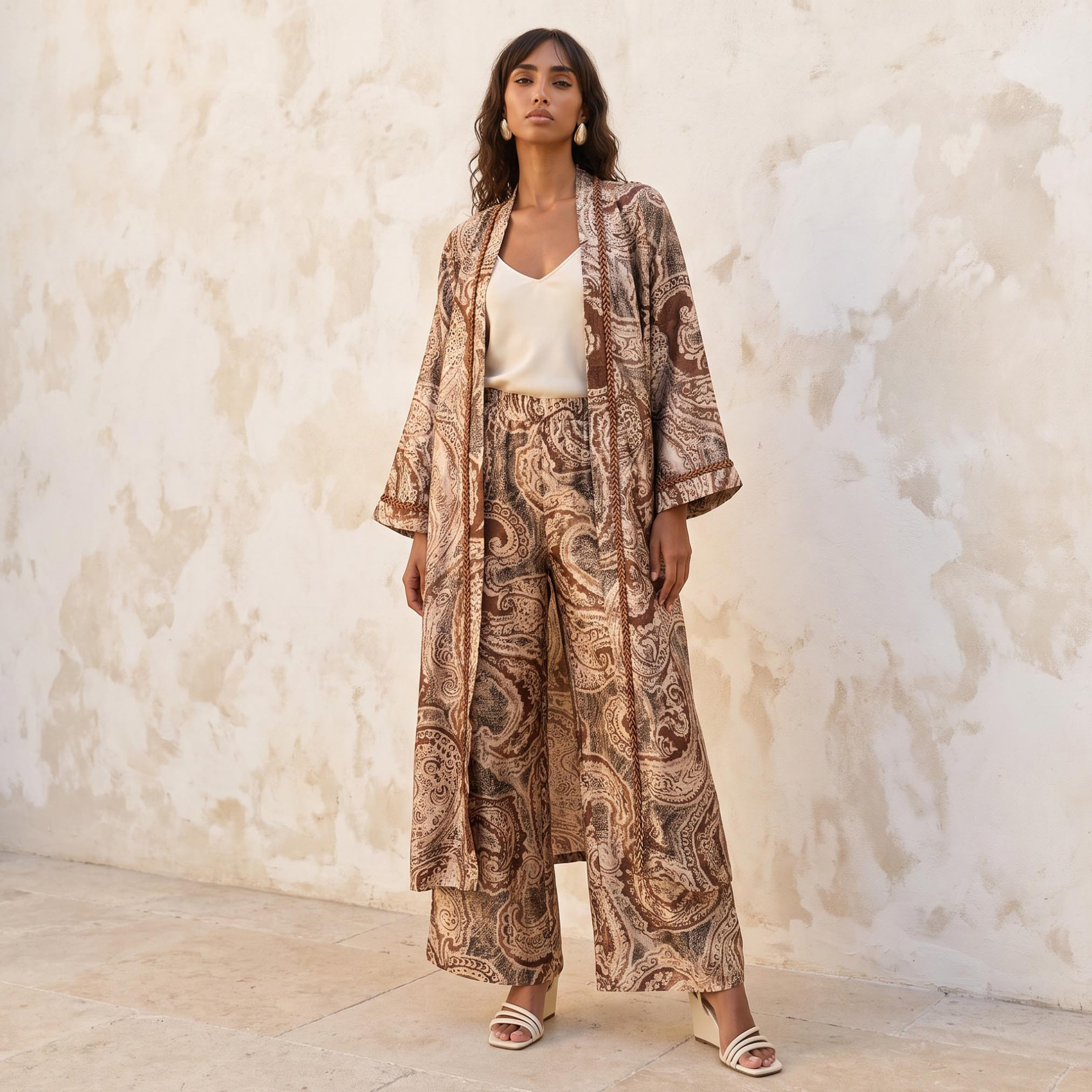 سترة طويلة مفتوحة من الأمام بقصّة مريحة وطبعات من سبلاش سمارت-women-clothing-shirtsandblouses-blouses-image-1