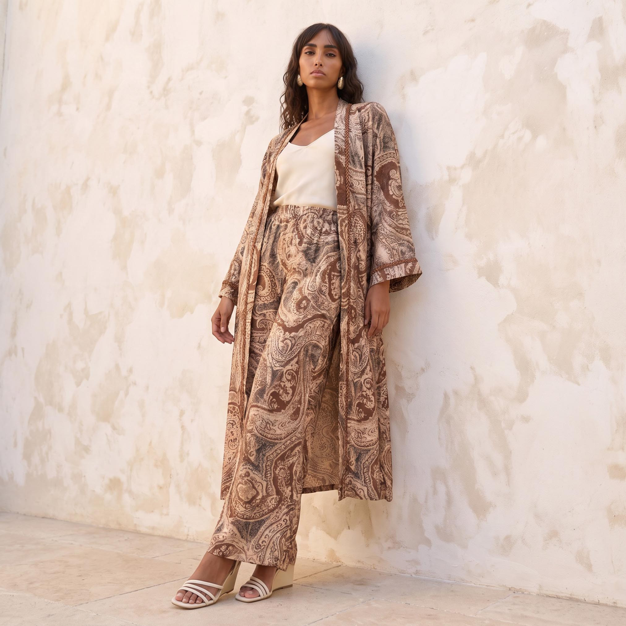 سترة طويلة مفتوحة من الأمام بقصّة مريحة وطبعات من سبلاش سمارت-women-clothing-shirtsandblouses-blouses-image-4