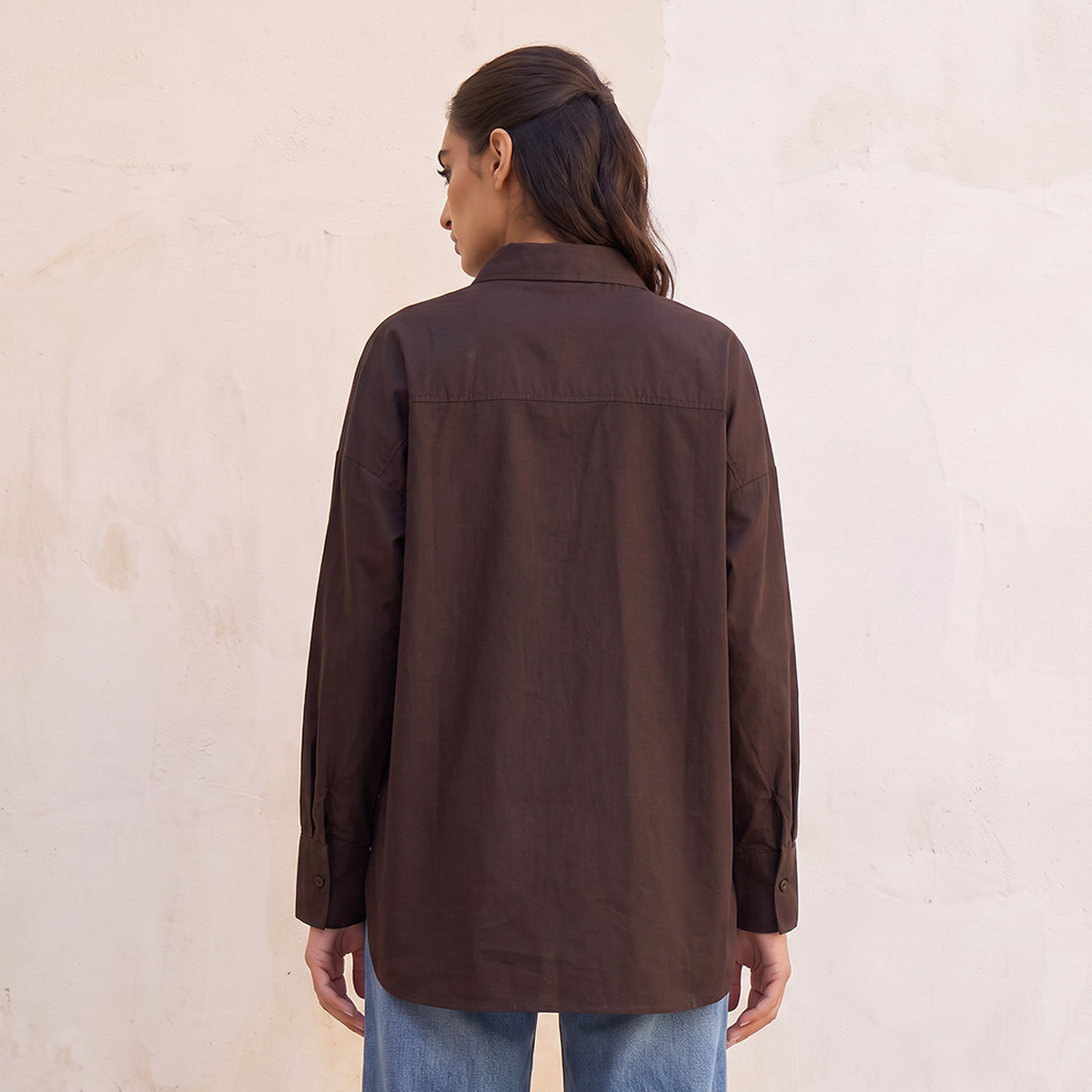 Splash Smart Shirt with Button Accent-women-clothing-shirtsandblouses-shirts-image-3