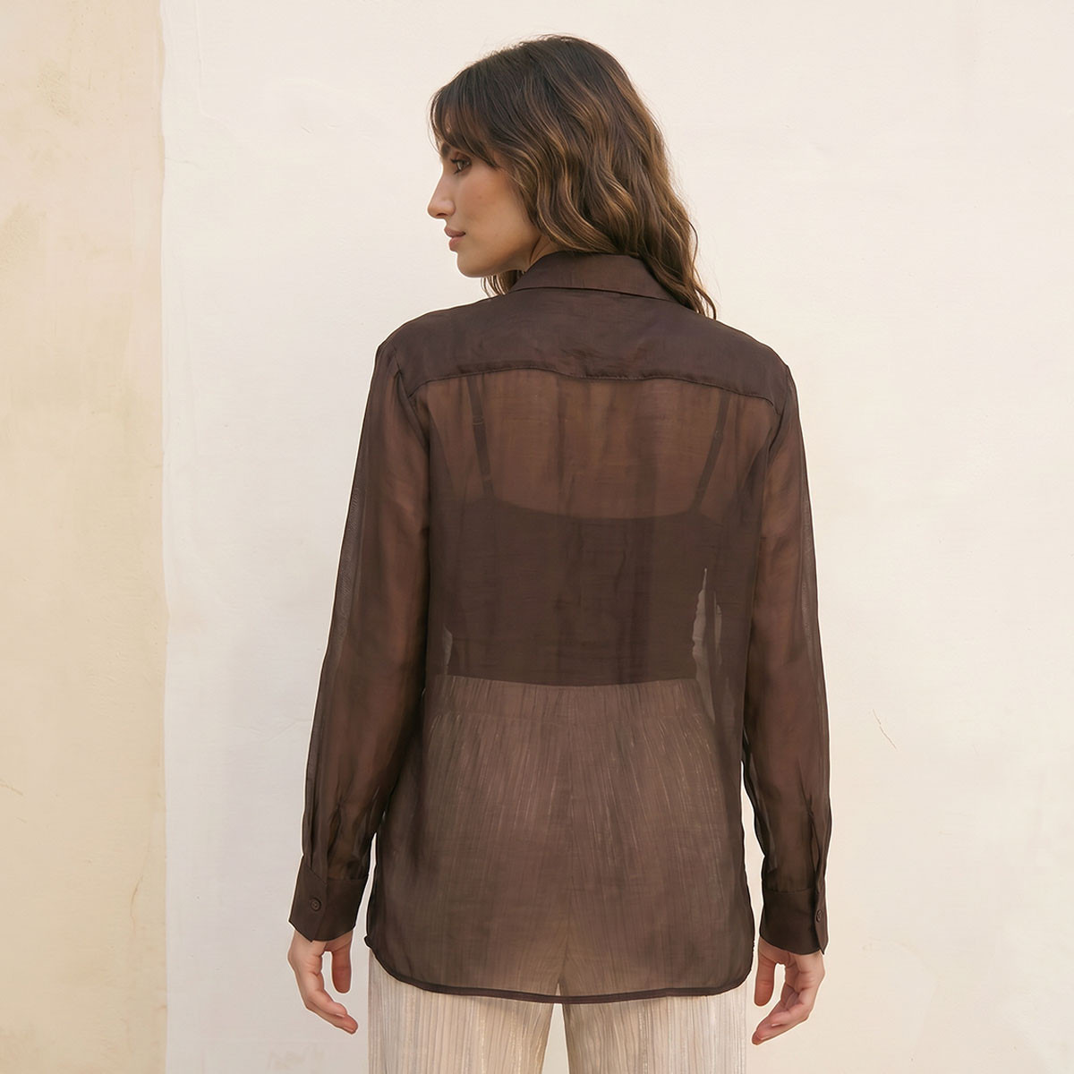 Splash Smart Crinkled Shirt with Rhinestone Embellishment-women-clothing-shirtsandblouses-shirts-image-4