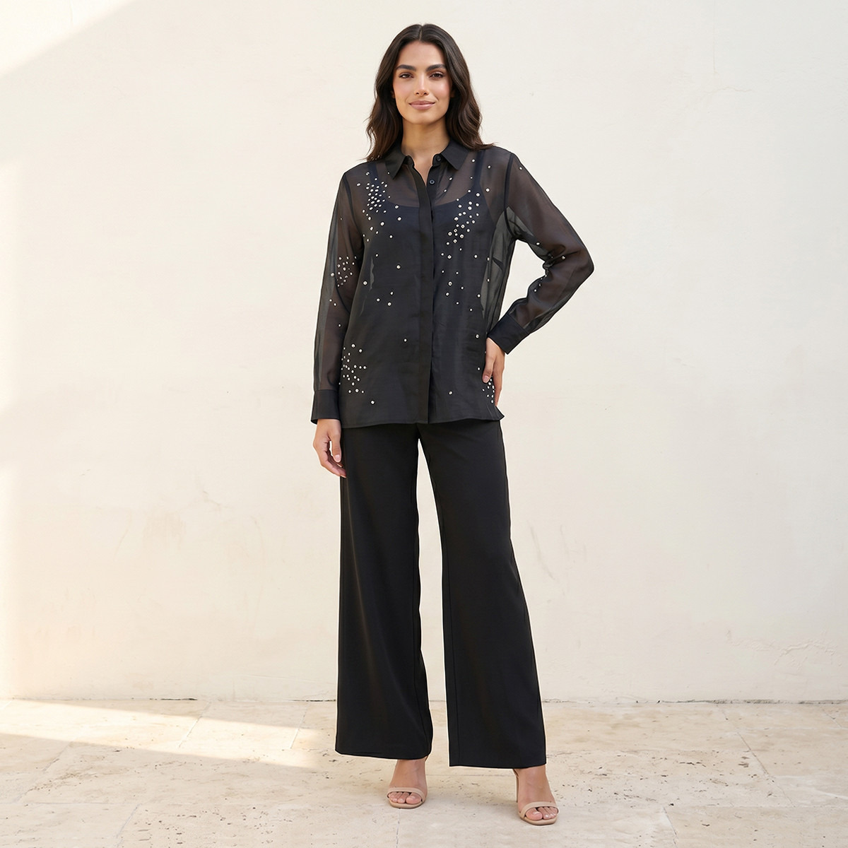 قميص بزينة راينستون من سبلاش سمارت-women-clothing-shirtsandblouses-shirts-image-3