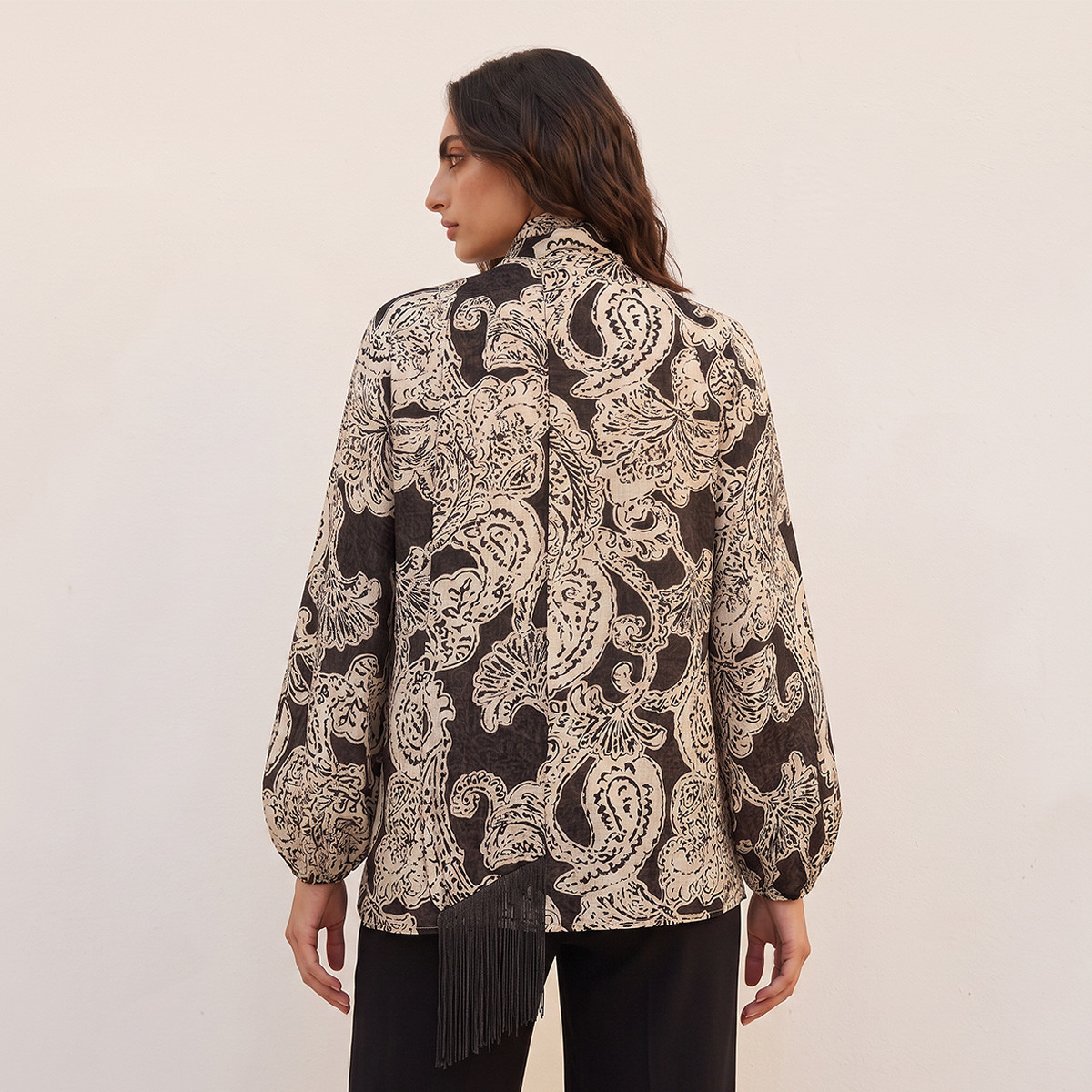 بلوزة بربطة عنق من سبلاش سمارت-women-clothing-shirtsandblouses-blouses-image-3