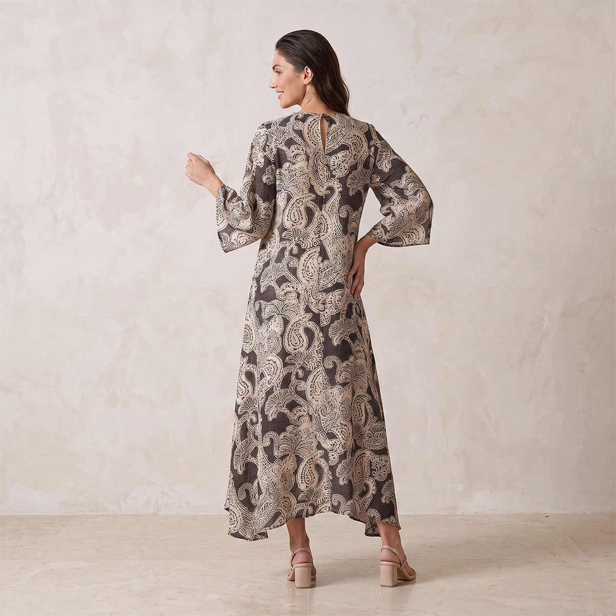 فستان ماكسي ترابيز بنقشة بيزلي من سبلاش سمارت-women-clothing-dresses-image-5