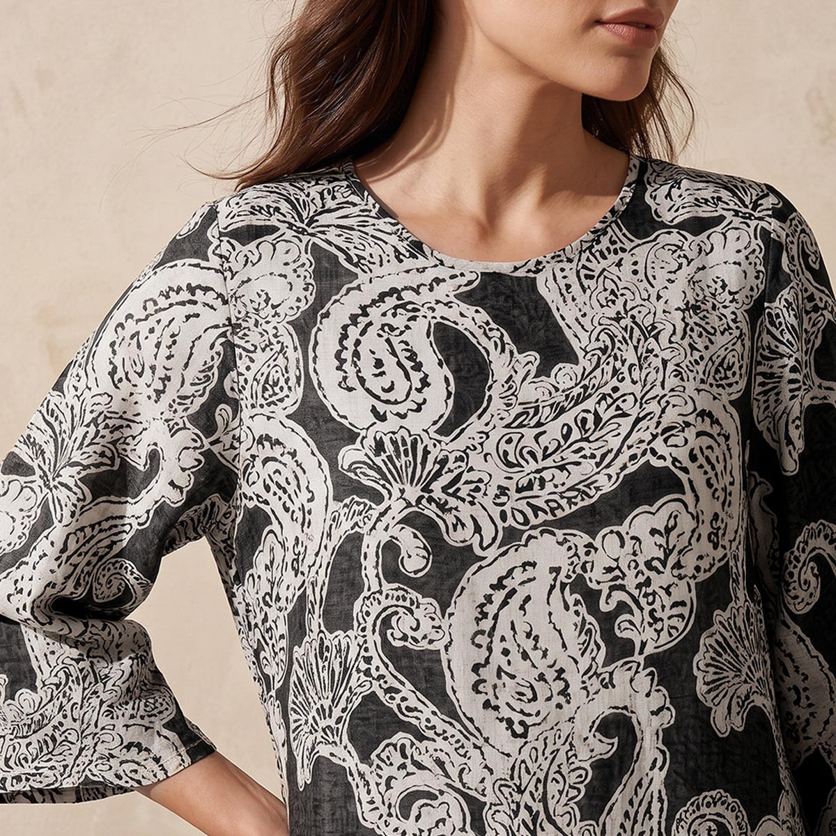 Splash Smart Paisley Print Trapeze Maxi Dress-women-clothing-dresses-image-8