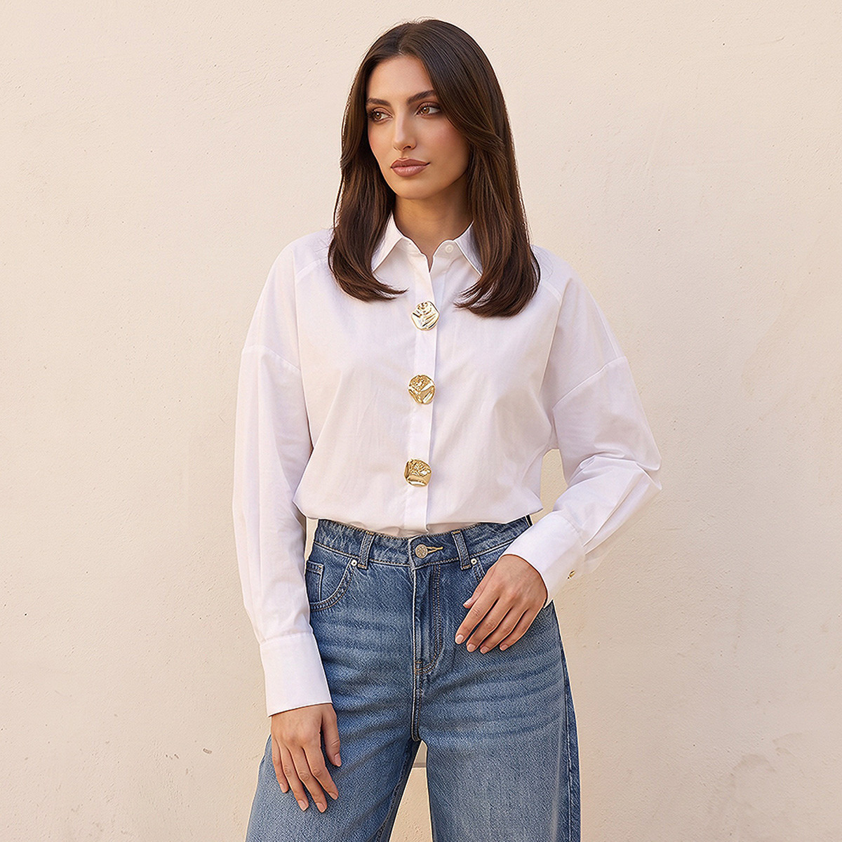 Splash Smart Shirt with Button Accent-women-clothing-shirtsandblouses-shirts-image-6