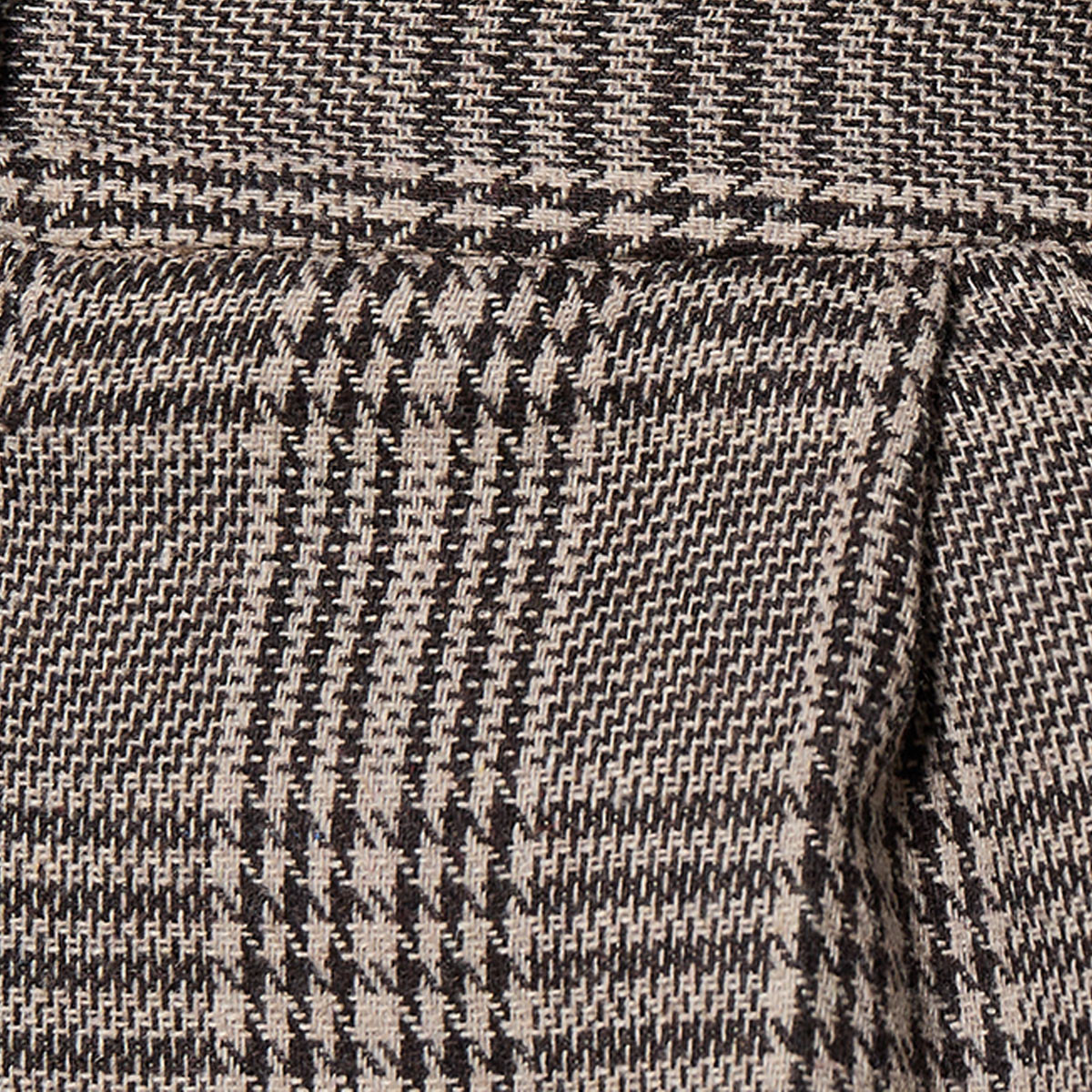 Splash Smart Wide Leg Checked Trousers-women-clothing-trousers-image-6