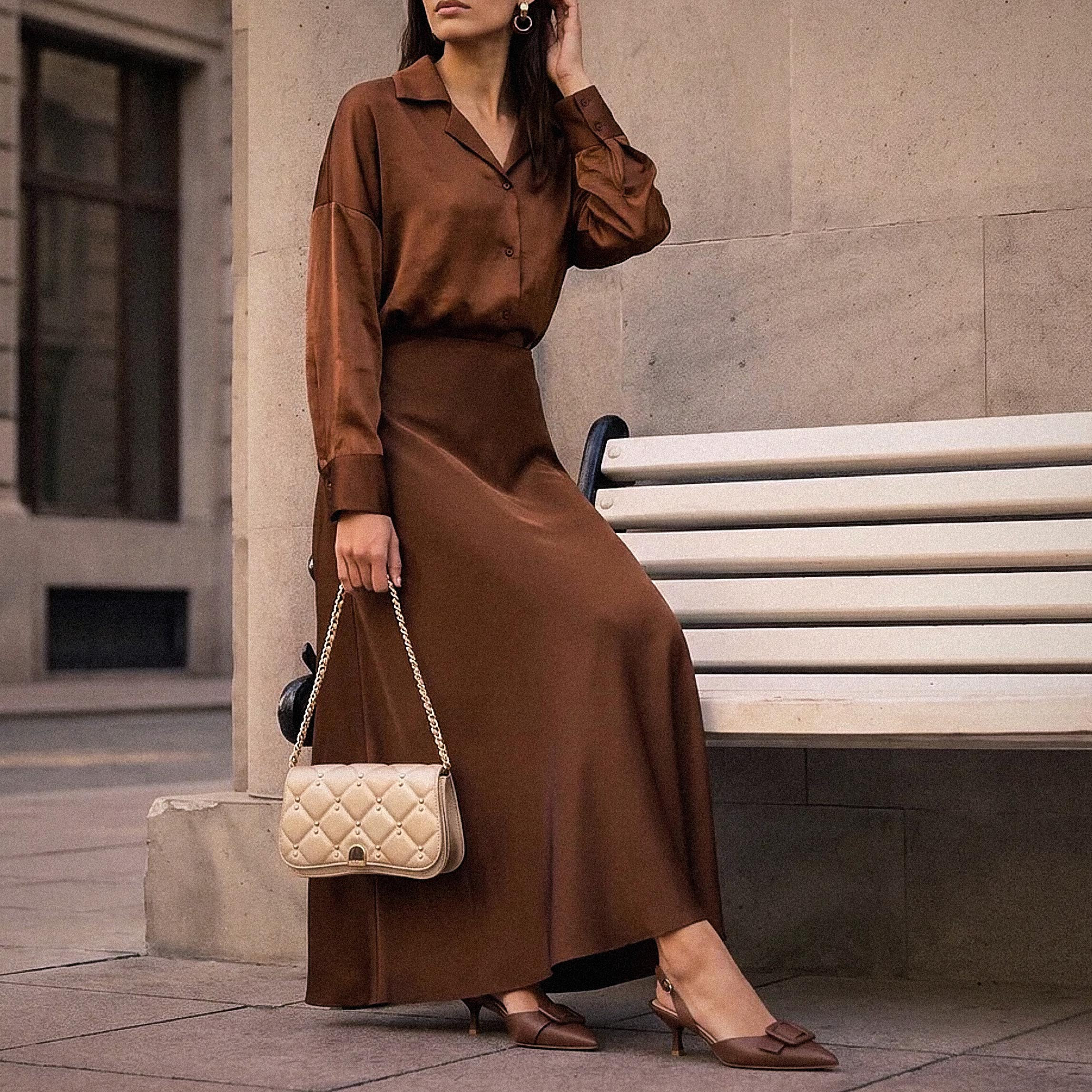Splash Smart Maxi Length Fluid Skirt-women-clothing-skirts-image-1
