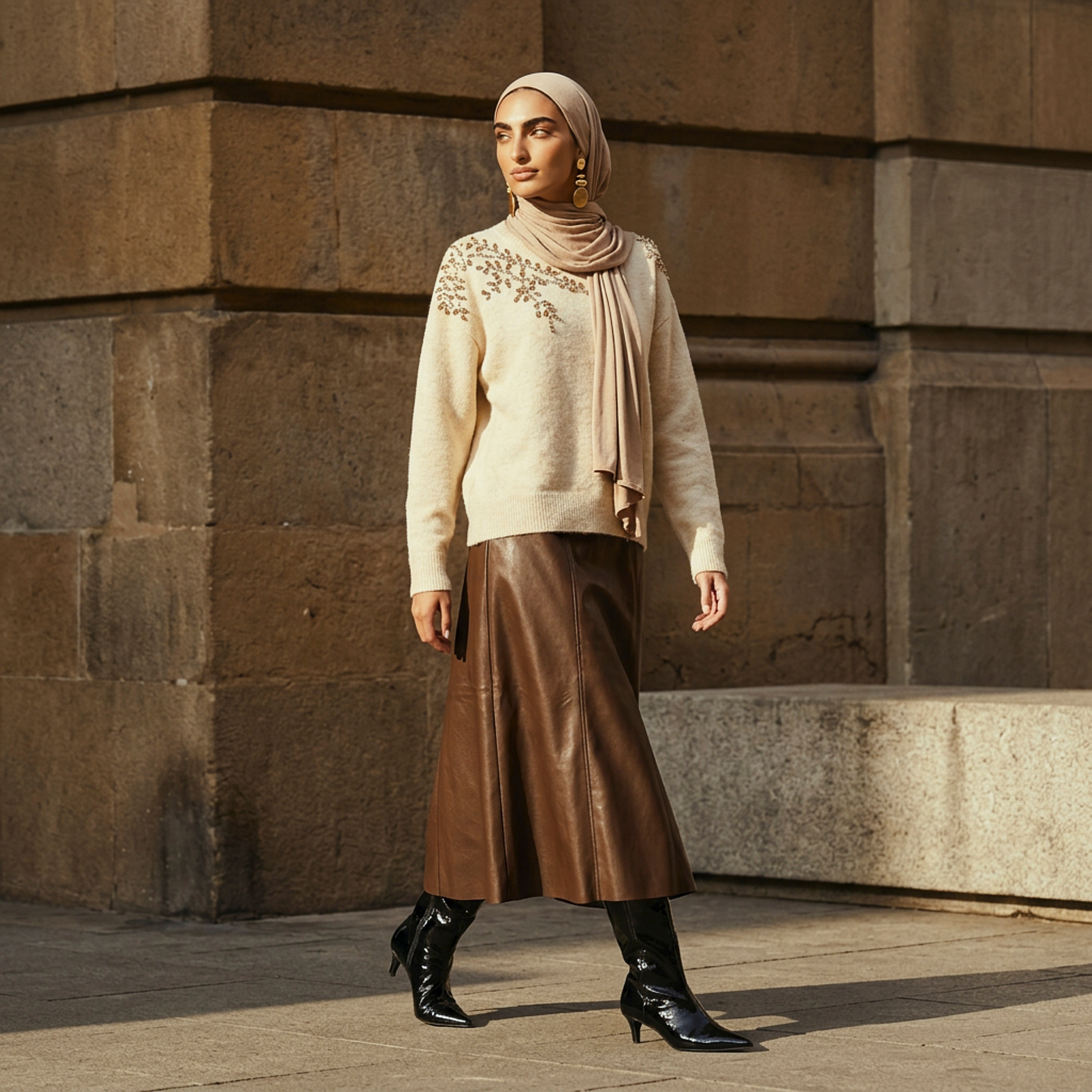 تنورة ميدي من سبلاش سمارت-women-clothing-skirts-image-1