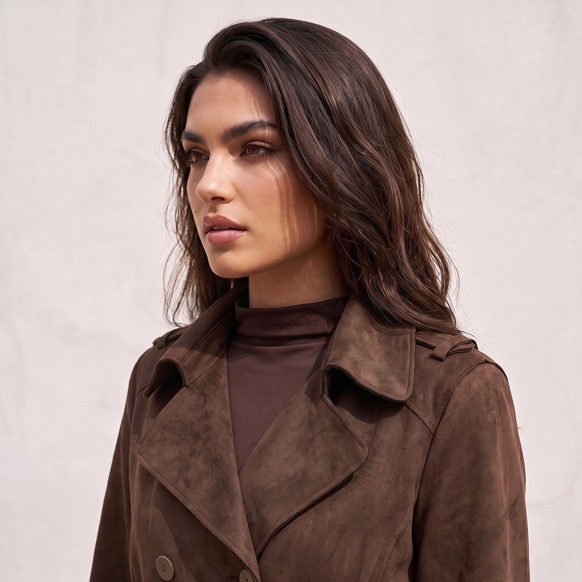 معطف ترنش شمواه بحزام من سبلاش سمارت-women-winterwear-coatsandjackets-coats-image-6