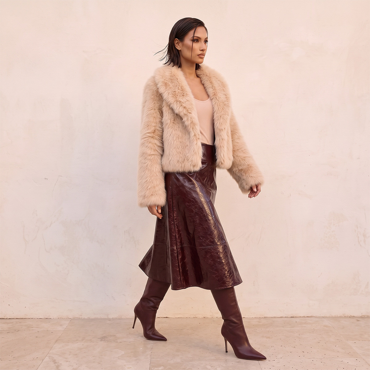 جاكيت فرو صناعي من سبلاش سمارت-women-winterwear-coatsandjackets-jackets-image-4