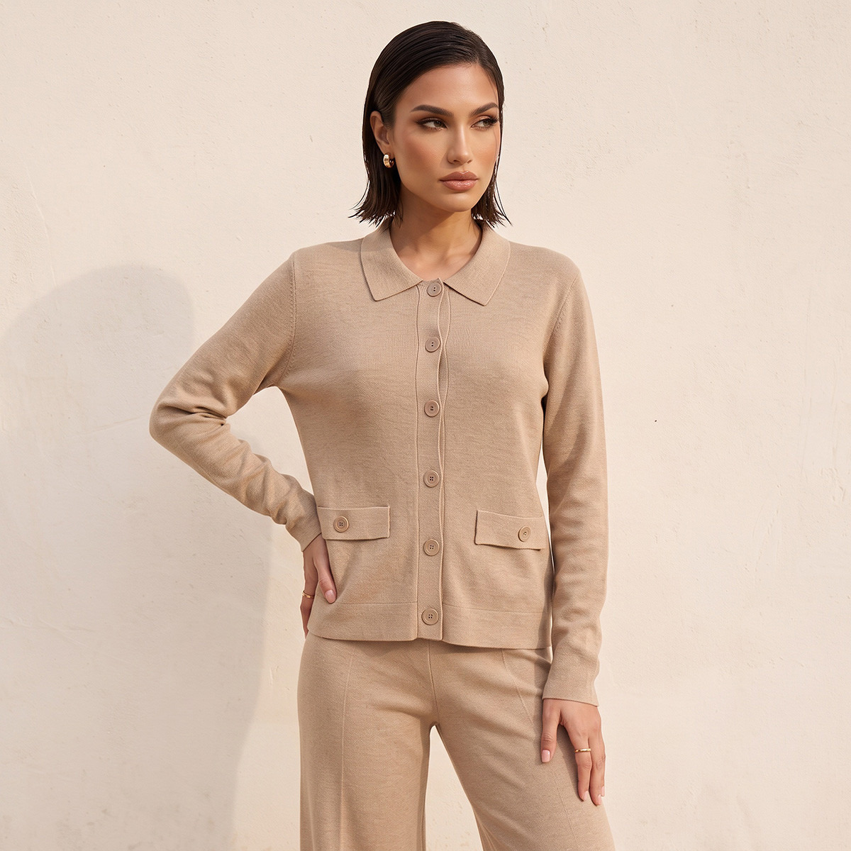 Splash Smart Relaxed Fit Cardigan-women-winterwear-cardigansandjumpers-cardigans-image-5