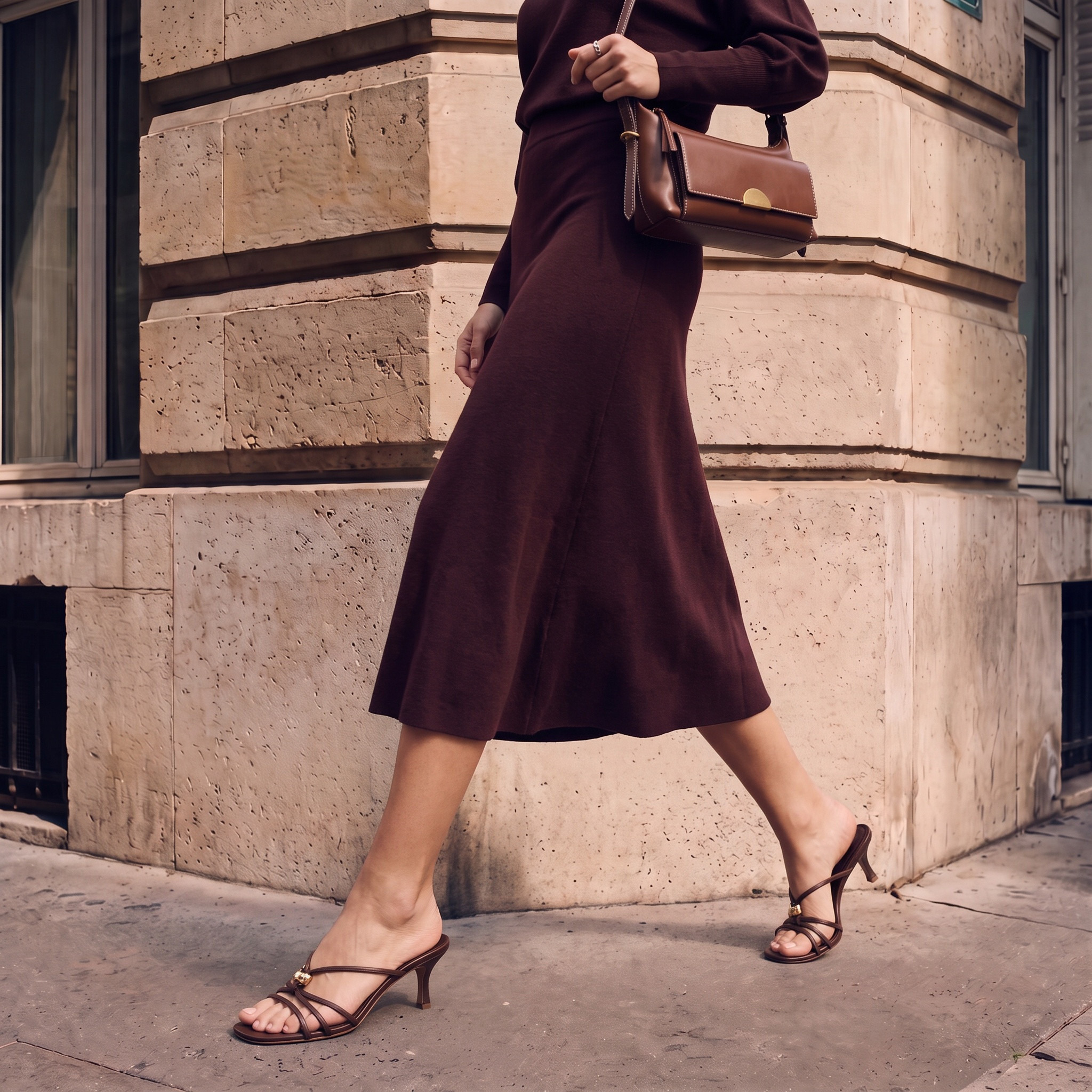 Splash Smart Ribbed A-line Skirt-women-clothing-skirts-image-1