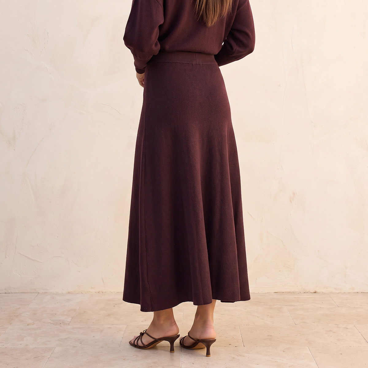 Splash Smart Ribbed A-line Skirt-women-clothing-skirts-image-4