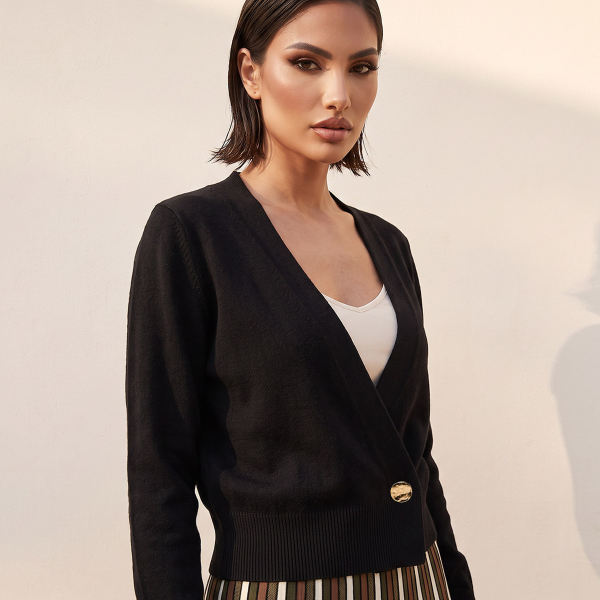 كارديجان ملفوف من سبلاش سمارت-women-winterwear-cardigansandjumpers-cardigans-image-4