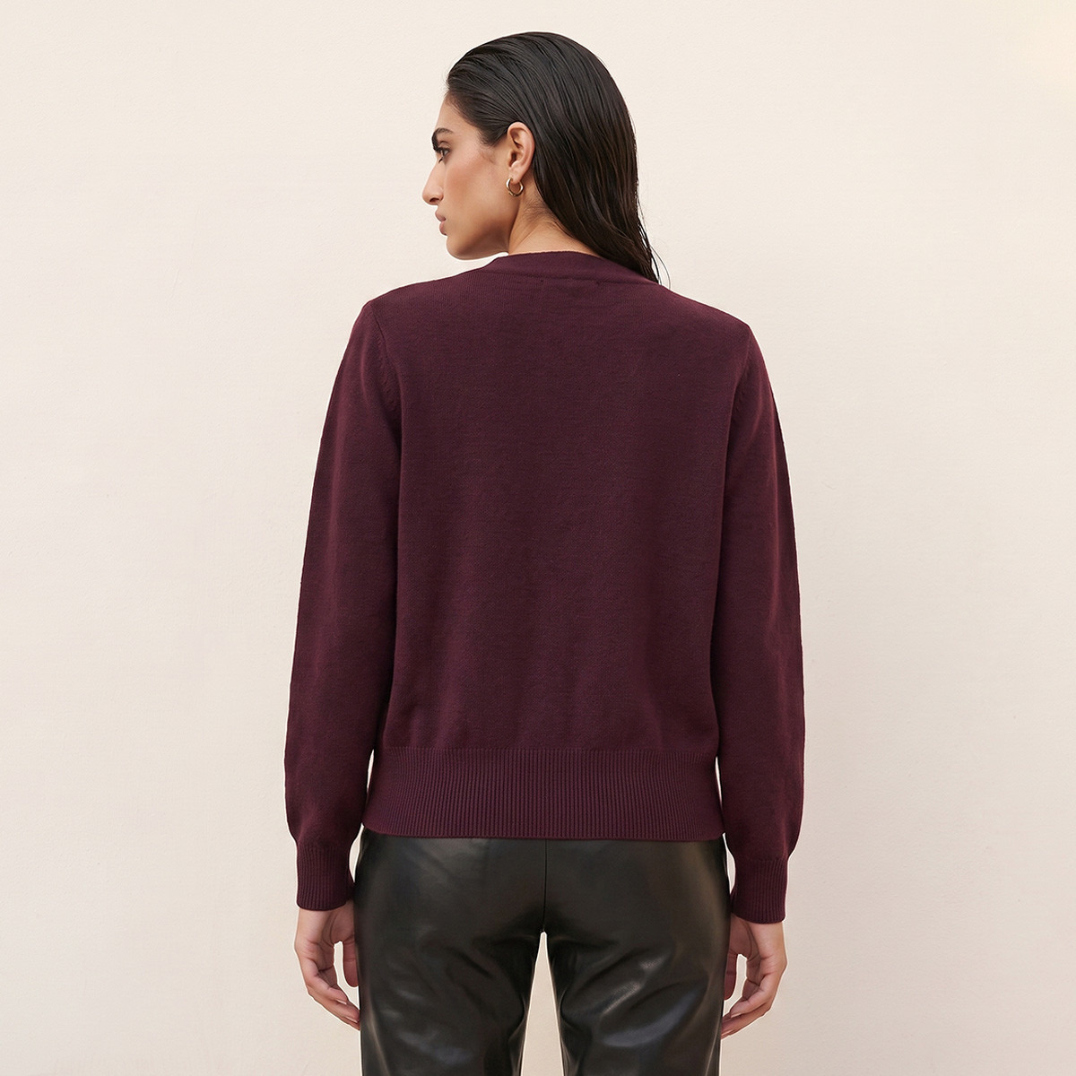 كارديجان ملفوف من سبلاش سمارت-women-winterwear-cardigansandjumpers-cardigans-image-3