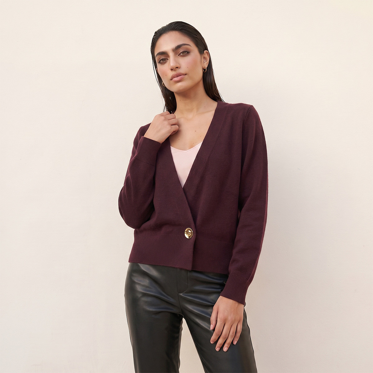 كارديجان ملفوف من سبلاش سمارت-women-winterwear-cardigansandjumpers-cardigans-image-4