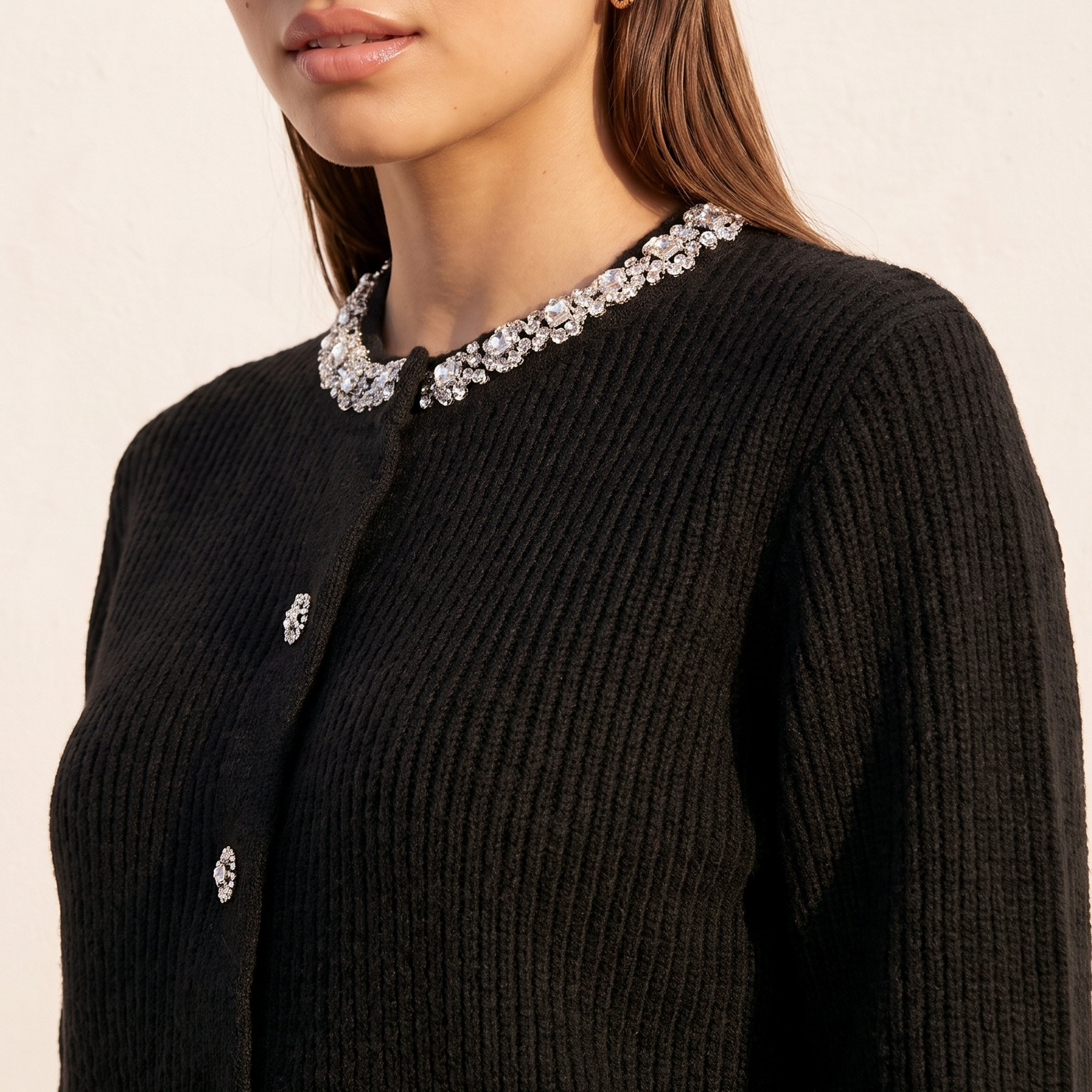 كارديجان مزين بقصّة مريحة من سبلاش سمارت-women-winterwear-cardigansandjumpers-cardigans-image-5