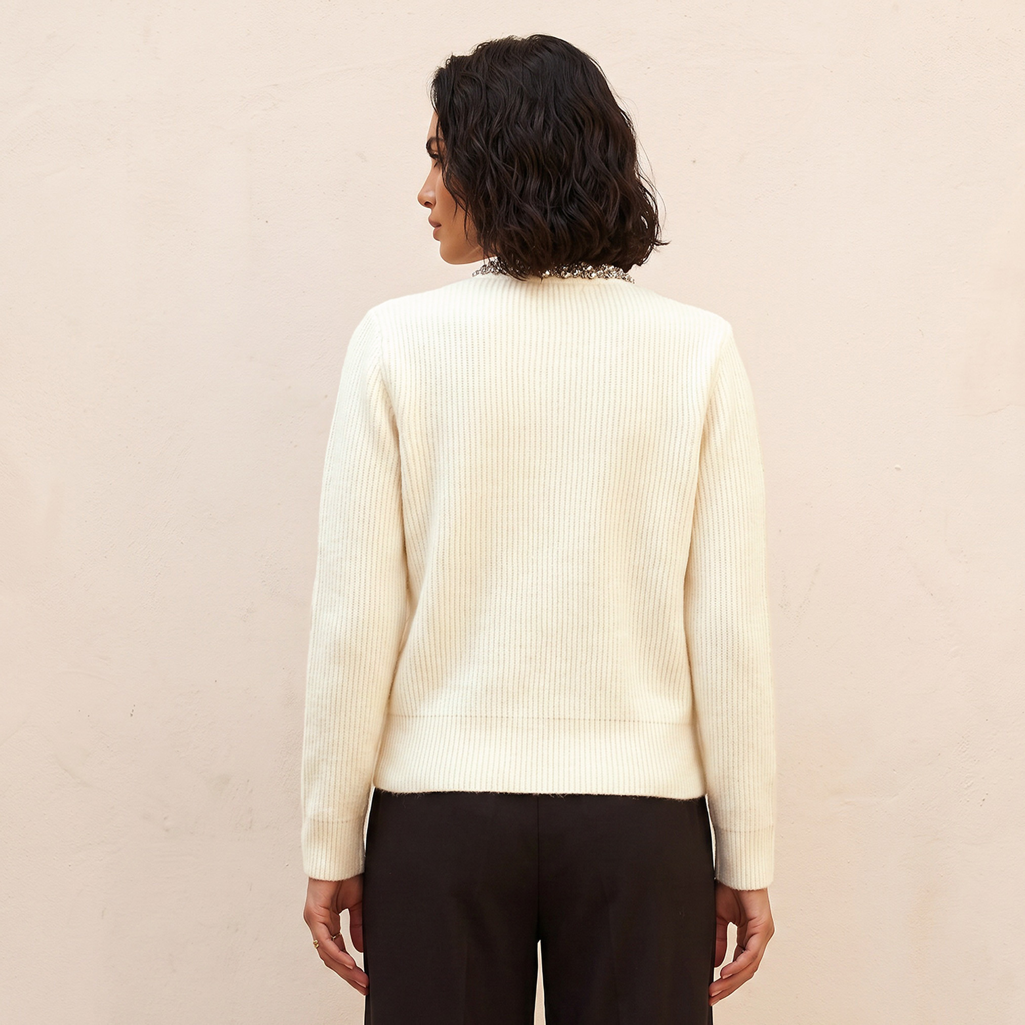 كارديجان مزين بقصّة مريحة من سبلاش سمارت-women-winterwear-cardigansandjumpers-cardigans-image-4