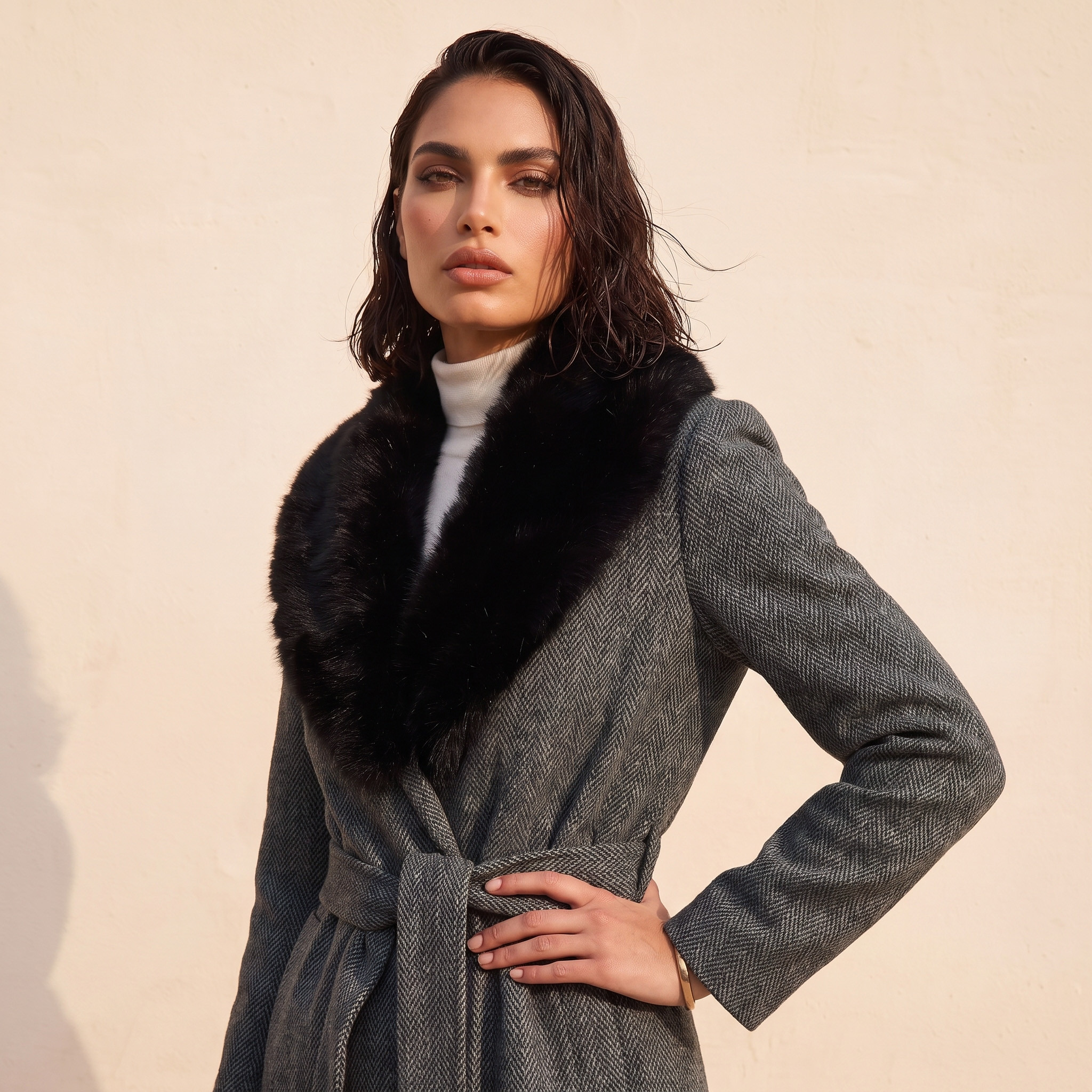 Splash Smart Coat with Detachable Plush Collar-women-clothing-coatsandjackets-coats-image-4