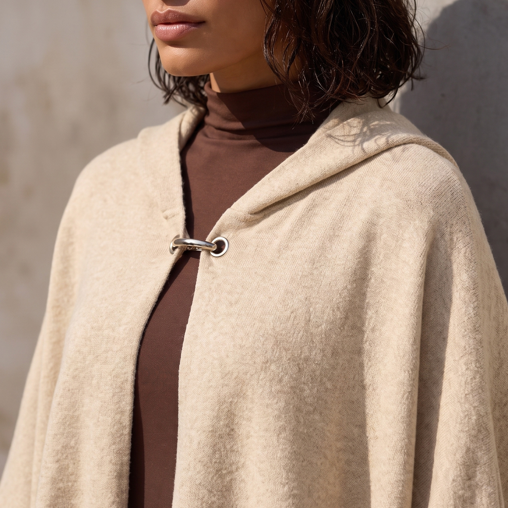 Splash Smart Textured Poncho with Hood-women-winterwear-cardigansandjumpers-cardigans-image-6