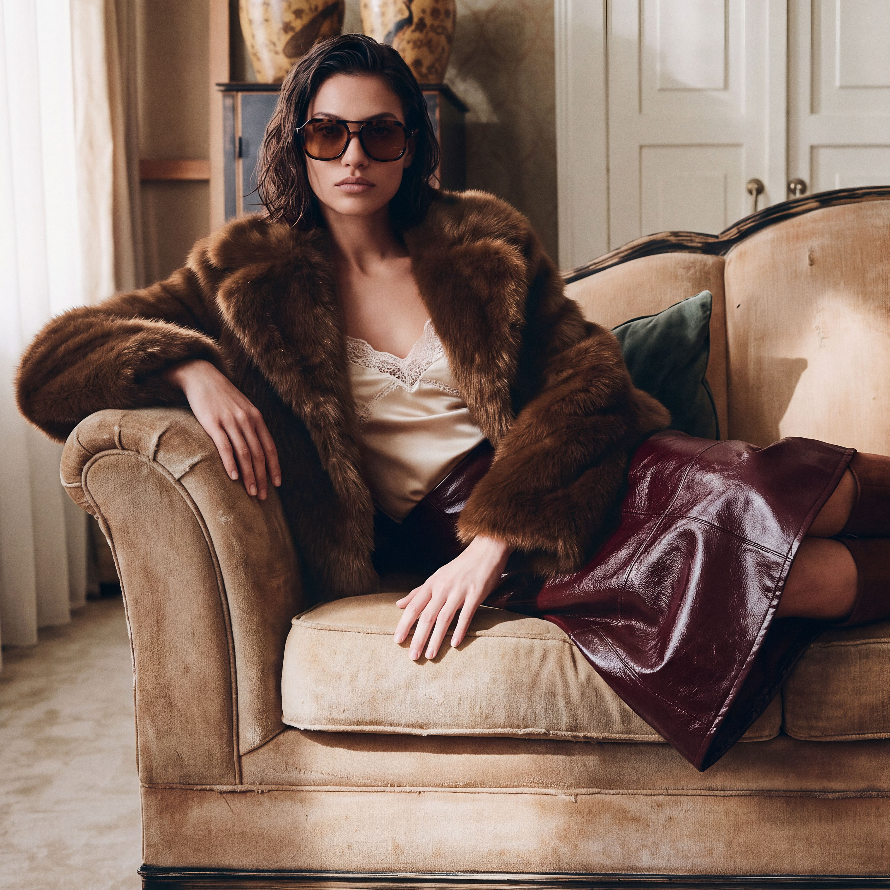جاكيت فرو صناعي من سبلاش سمارت-women-winterwear-coatsandjackets-jackets-image-1