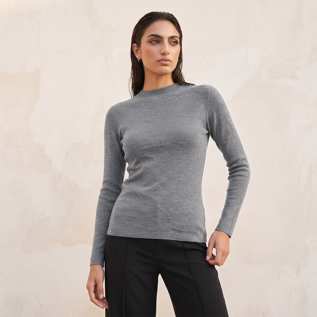 Splash Smart T-shirt with Hotfix Detail-women-clothing-tshirts-image-1