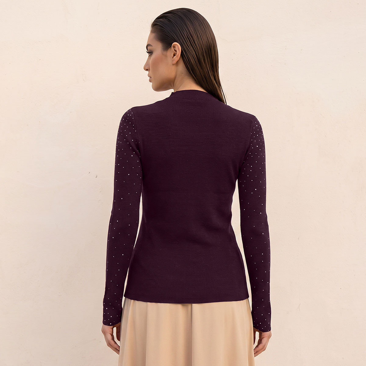 تيشيرت بتفاصيل هوت فيكس من سبلاش سمارت-women-clothing-tshirts-image-3