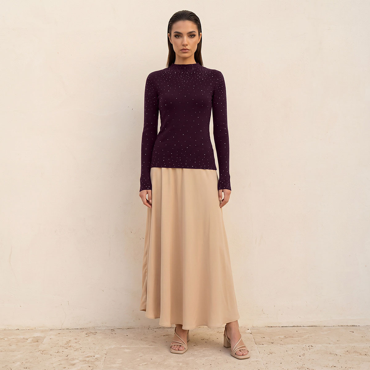 تيشيرت بتفاصيل هوت فيكس من سبلاش سمارت-women-clothing-tshirts-image-5