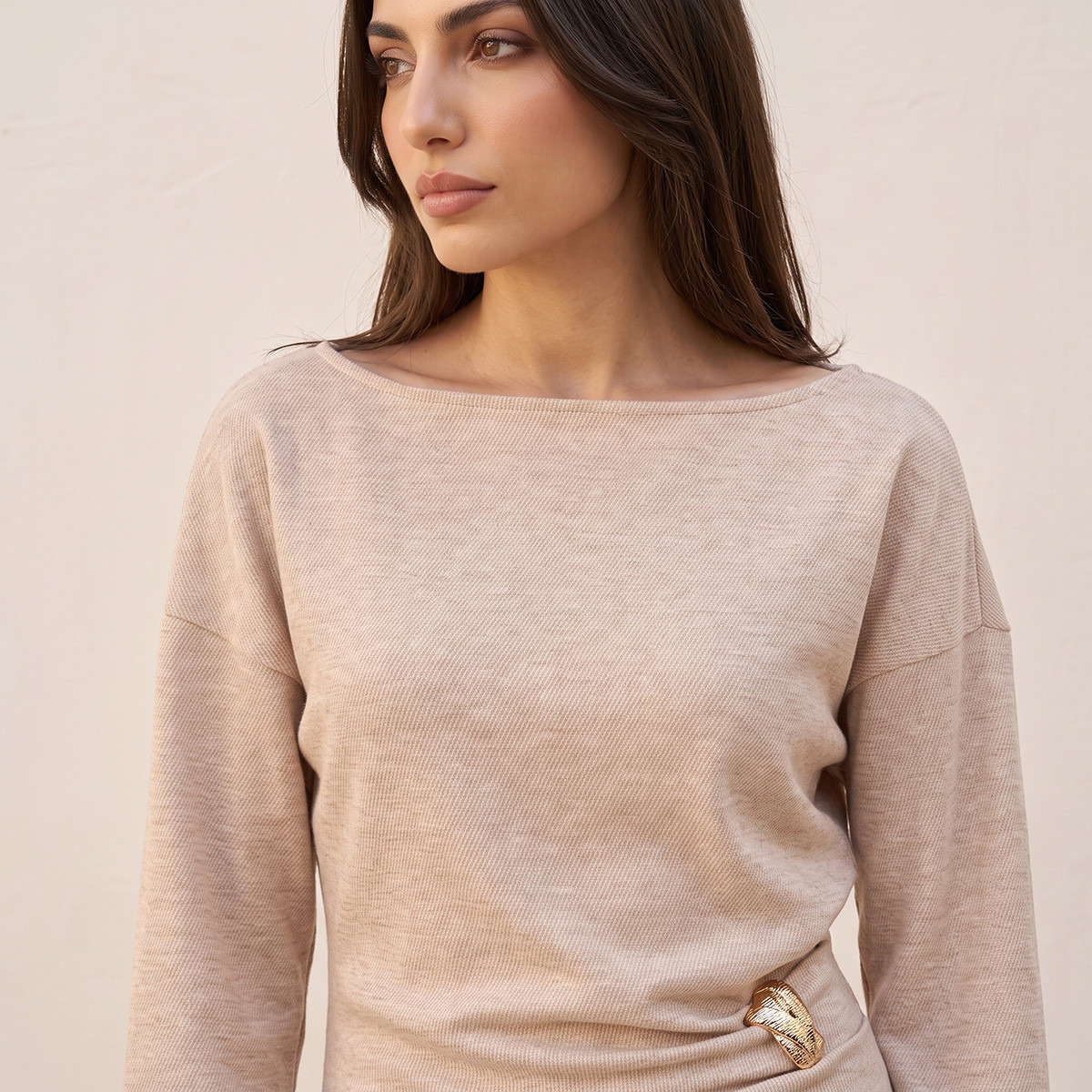 Splash Smart Top with Buckle Detail-women-clothing-shirtsandblouses-blouses-image-4