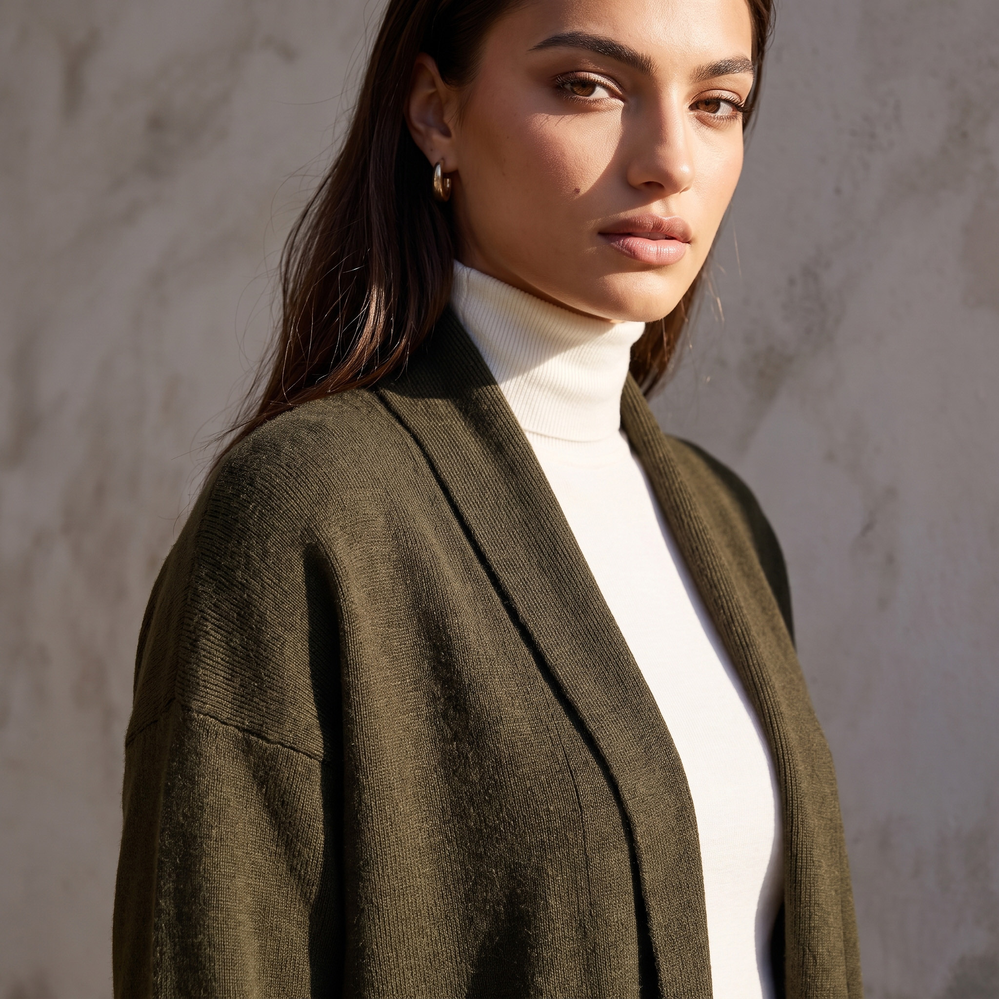 Splash Smart Textured Cardigan with Open Front-women-winterwear-cardigansandjumpers-cardigans-image-6