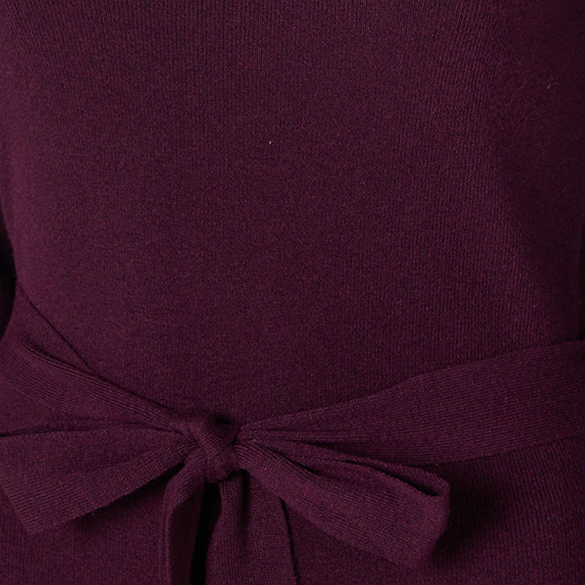 Splash Smart Textured A-line Dress with Tie-Up Belt-women-clothing-dresses-image-6