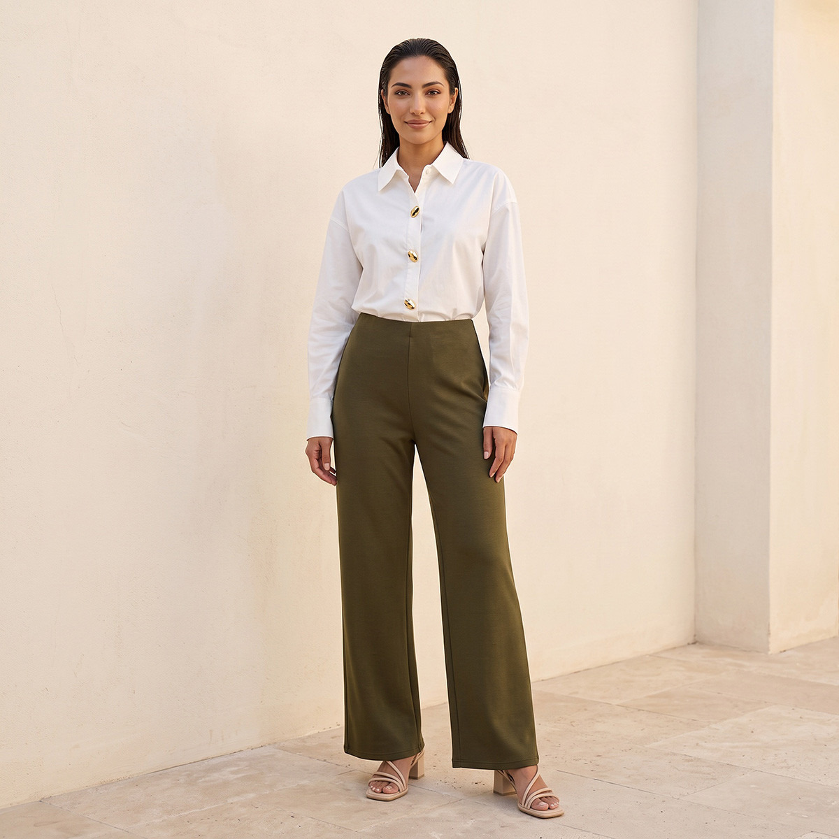 بنطلون واسع الساق من سبلاش سمارت-women-clothing-trousers-image-5