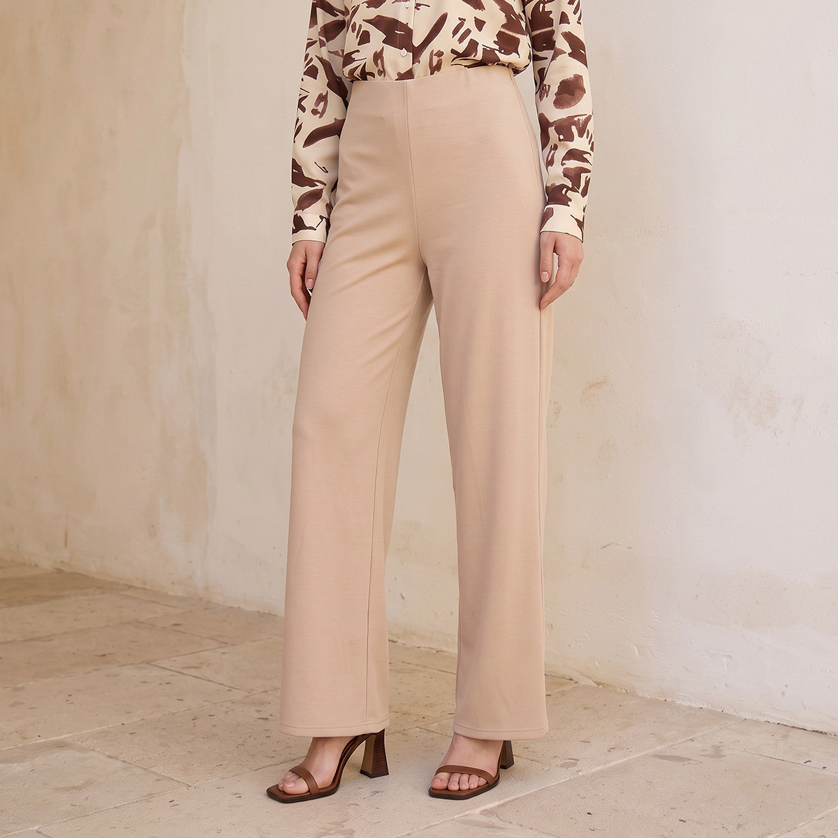 Splash Smart Wide Leg Pants-women-clothing-trousers-image-1