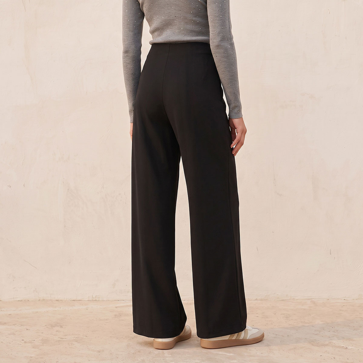 بنطلون واسع الساقين من سبلاش سمارت-women-clothing-trousers-image-3