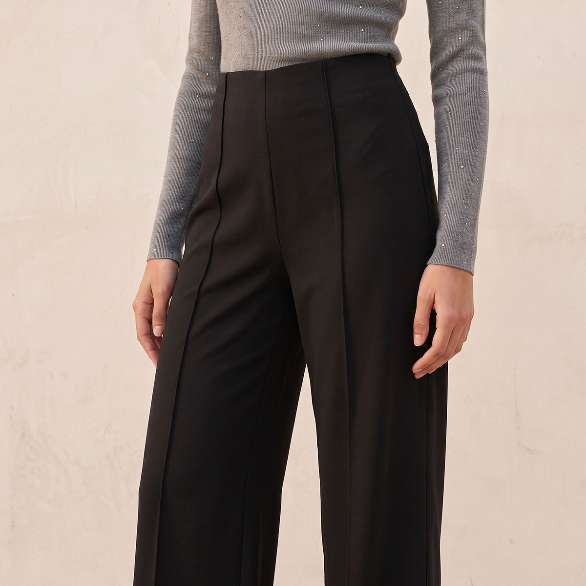 بنطلون واسع الساقين من سبلاش سمارت-women-clothing-trousers-image-4