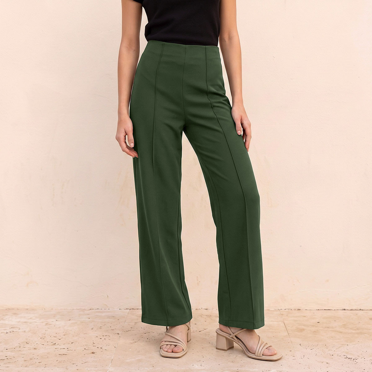 بنطلون واسع الساقين من سبلاش سمارت-women-clothing-trousers-image-1