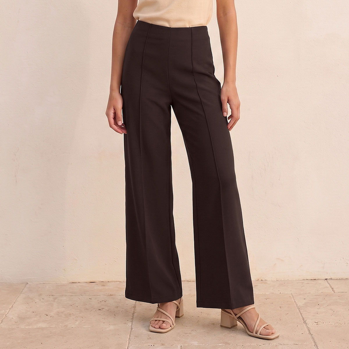بنطلون واسع الساقين من سبلاش سمارت-women-clothing-trousers-image-1