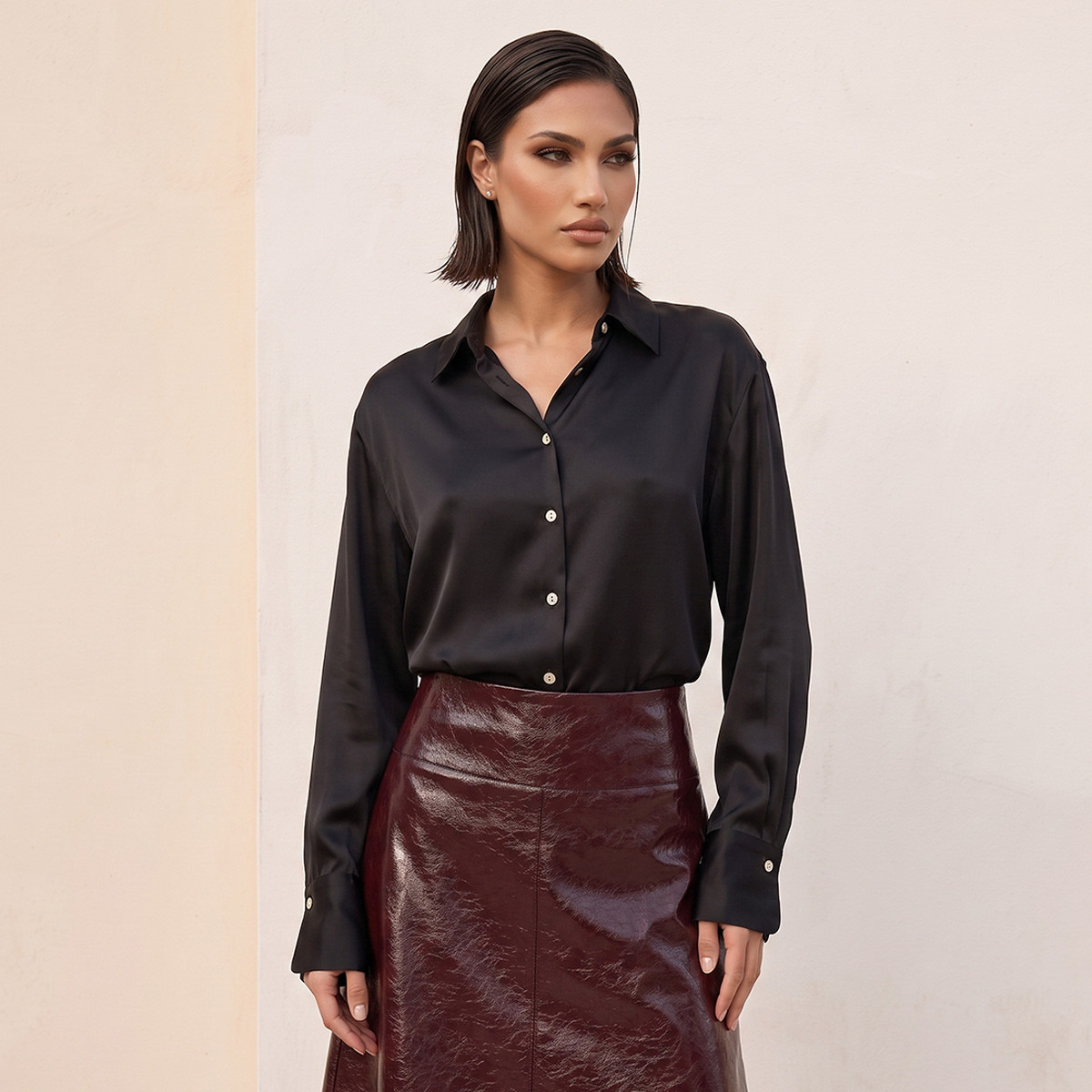Splash Smart Satin Shirt-women-clothing-shirtsandblouses-shirts-image-1