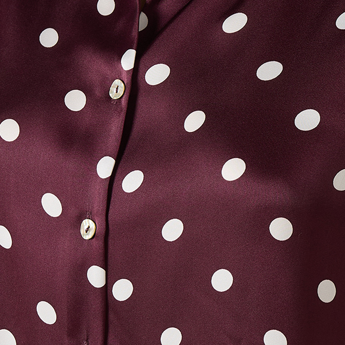 قميص ساتان بطبعات منقطة من سبلاش سمارت-women-clothing-shirtsandblouses-shirts-image-7