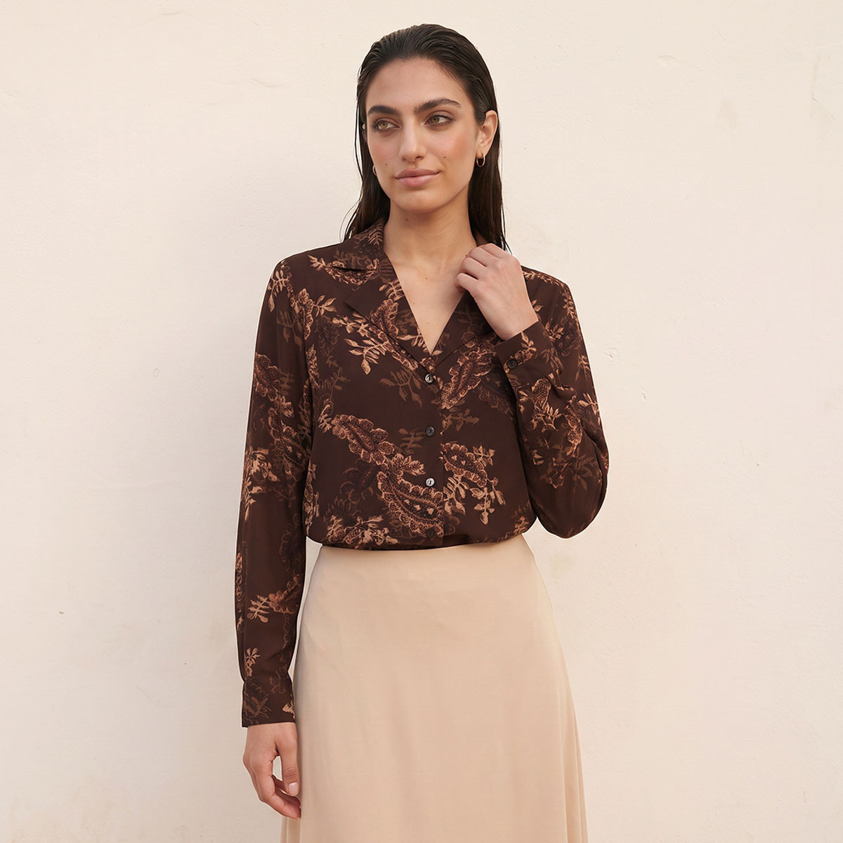 Splash Smart Shirt with Paisley Print-women-clothing-shirtsandblouses-shirts-image-1