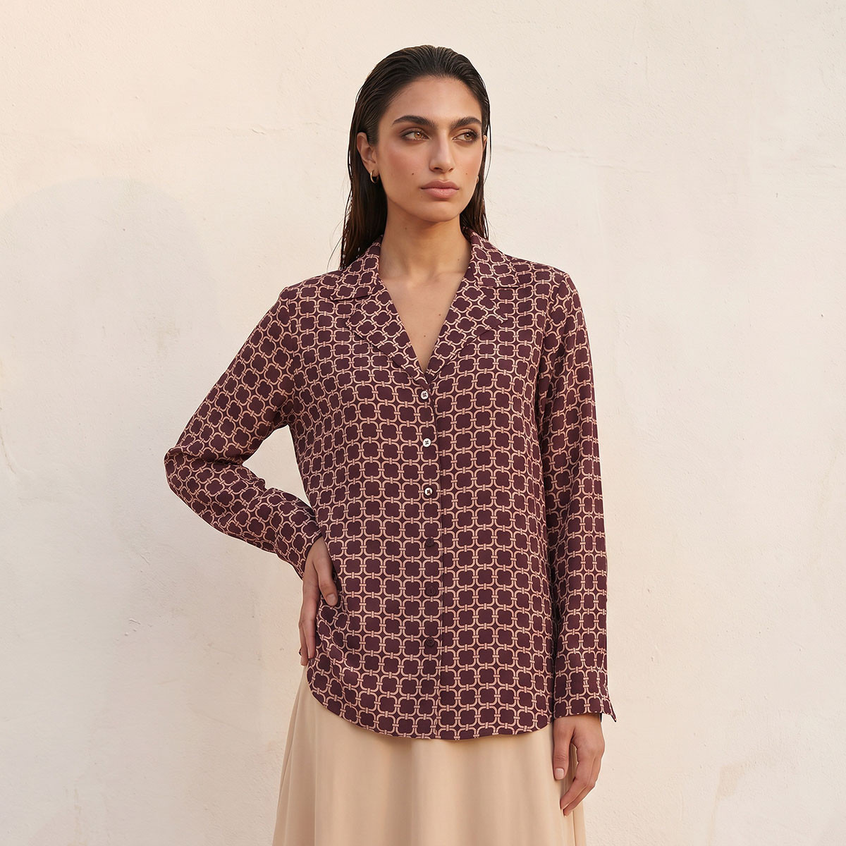 Splash Smart Shirt with Geometric Print-women-clothing-shirtsandblouses-shirts-image-5