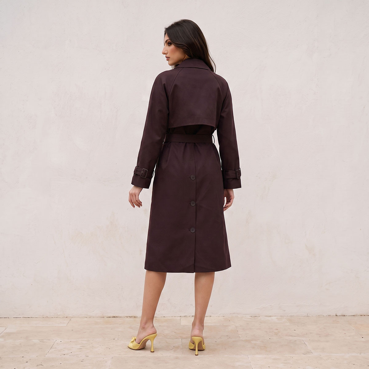 معطف ترنش طويل من سبلاش سمارت-women-winterwear-coatsandjackets-coats-image-3